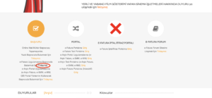 e-fatura başvurusu gib